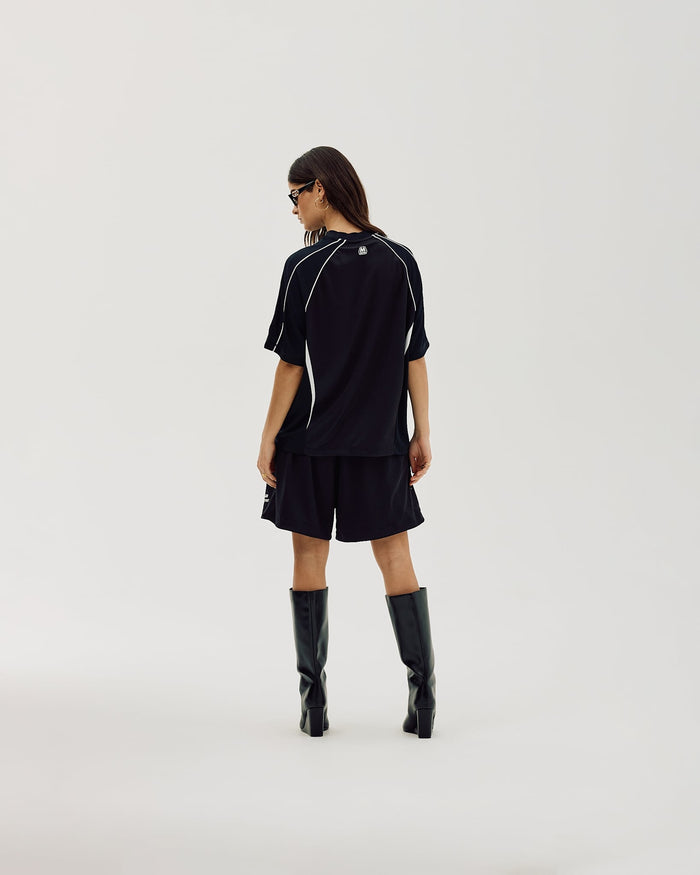 Moto T-shirt, Women - Black