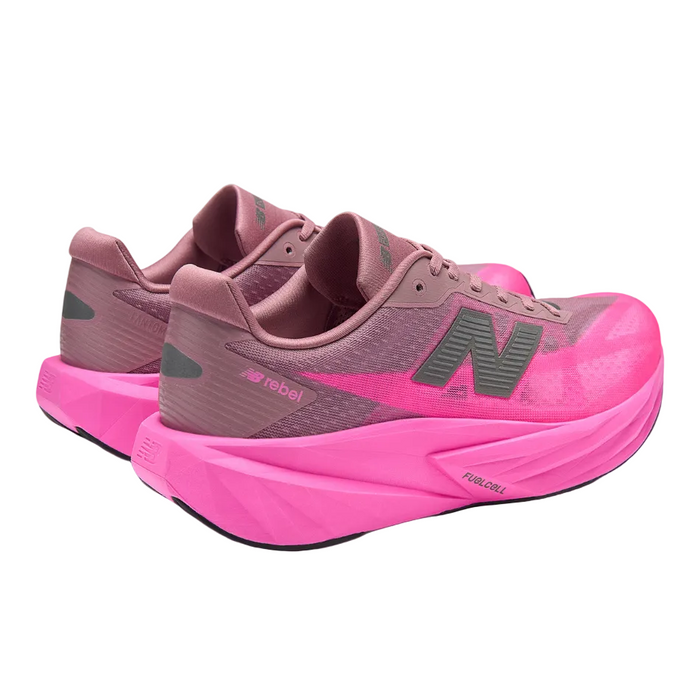 New Balance Men's FuelCell Rebel v5 Running Shoes in Pink Heat SS26