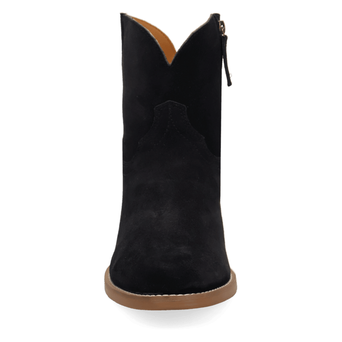 PRODUCT SHOT NIGHT SHIFT LEATHER BOOT AT FRONT ANGLE