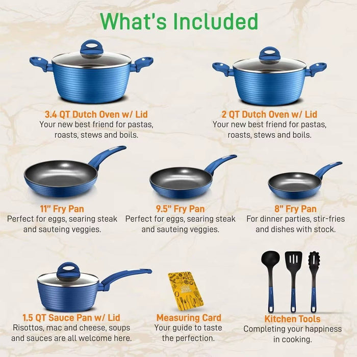 Non Stick Kitchenware Pots & Pans Set