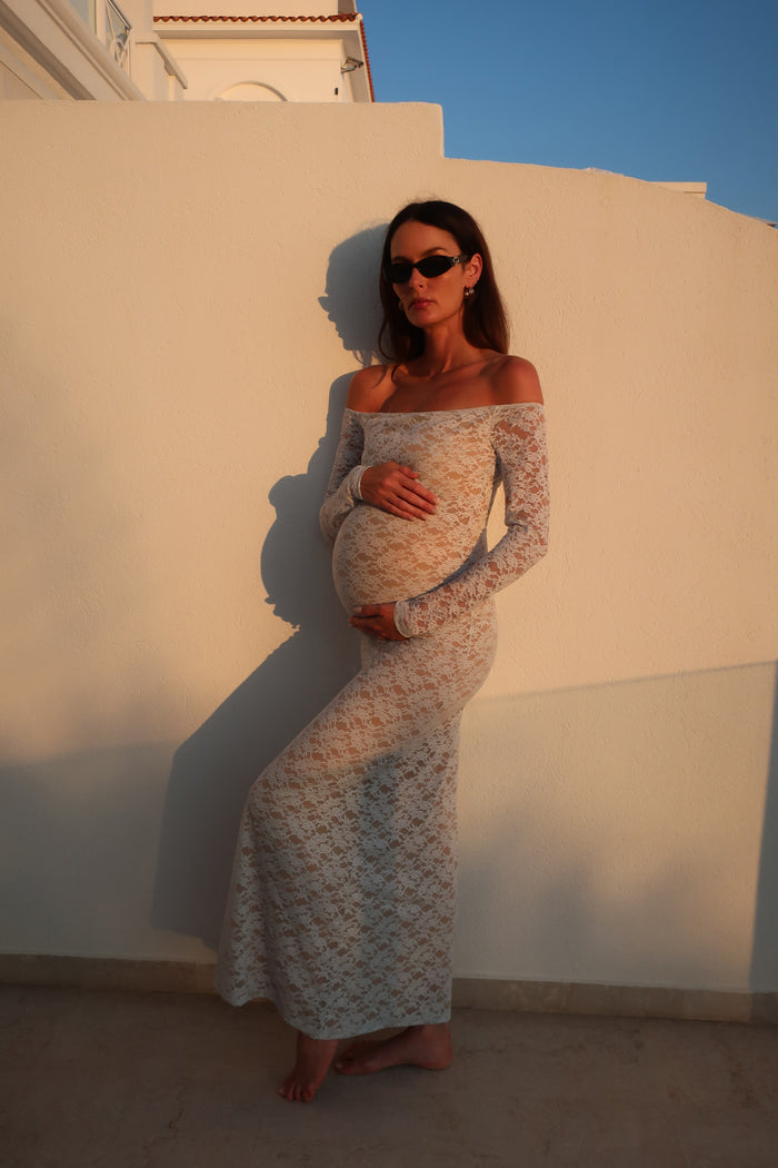 Off The Shoulder Lace Dress
