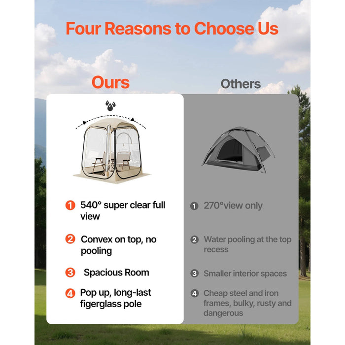 Outdoor Bubble Tent