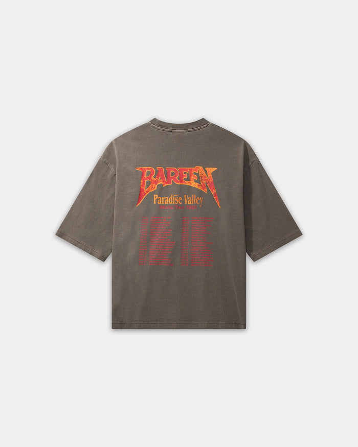Oversized Box Fit, Men - World Tour - Washed Brown