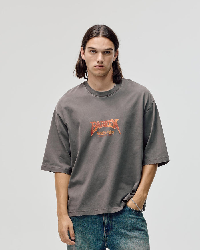 Oversized Box Fit, Men - World Tour - Washed Brown