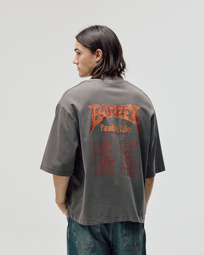 Oversized Box Fit, Men - World Tour - Washed Brown