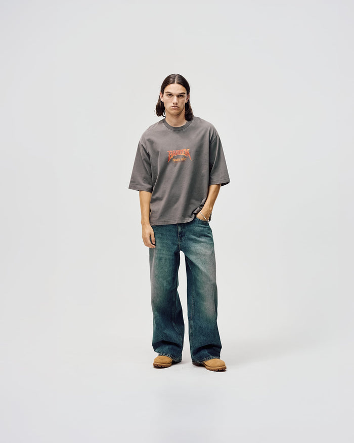 Oversized Box Fit, Men - World Tour - Washed Brown