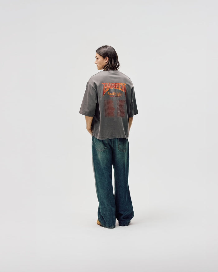 Oversized Box Fit, Men - World Tour - Washed Brown