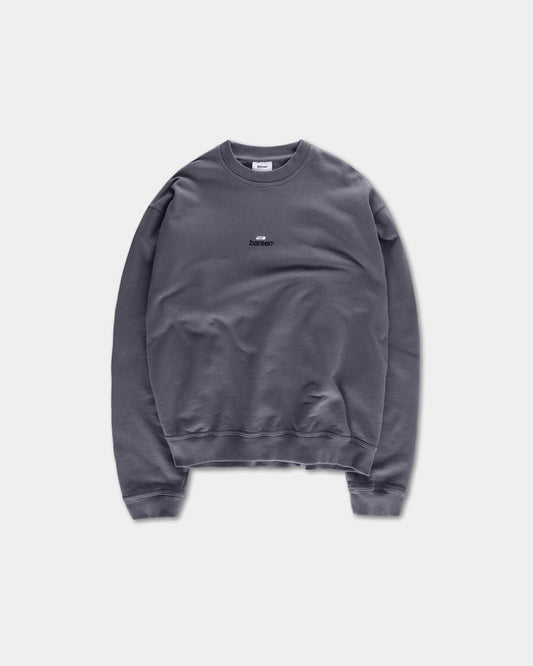 Oversized Crewneck, Men - Logo 3.0 - Dark Grey
