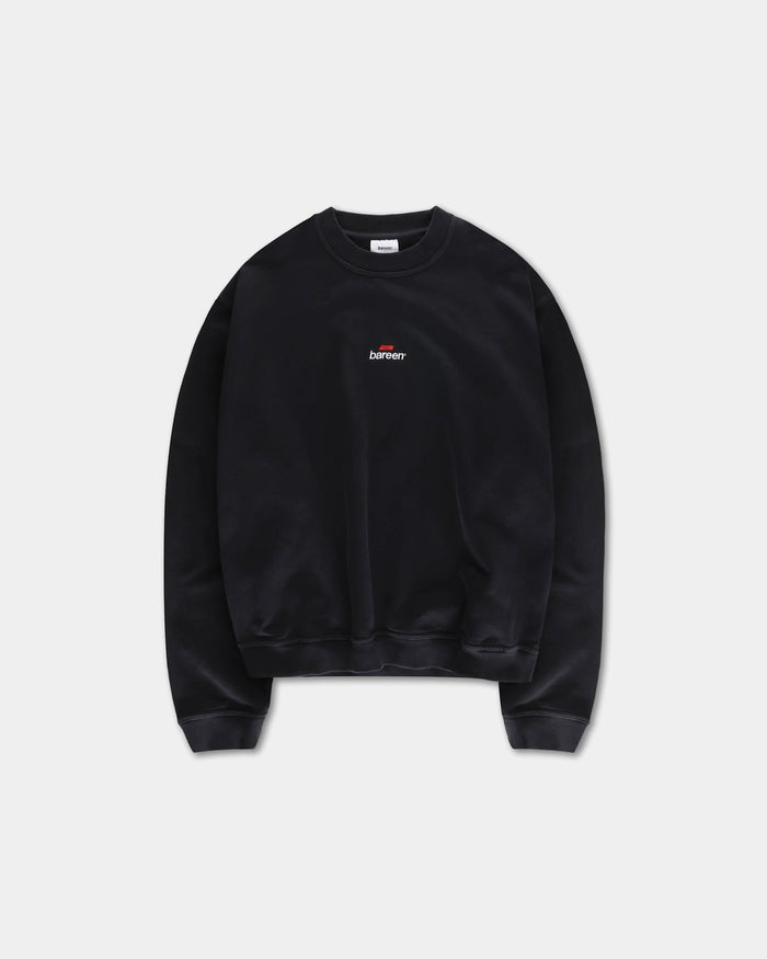 Oversized Crewneck, Women - Logo 3.0 - Black