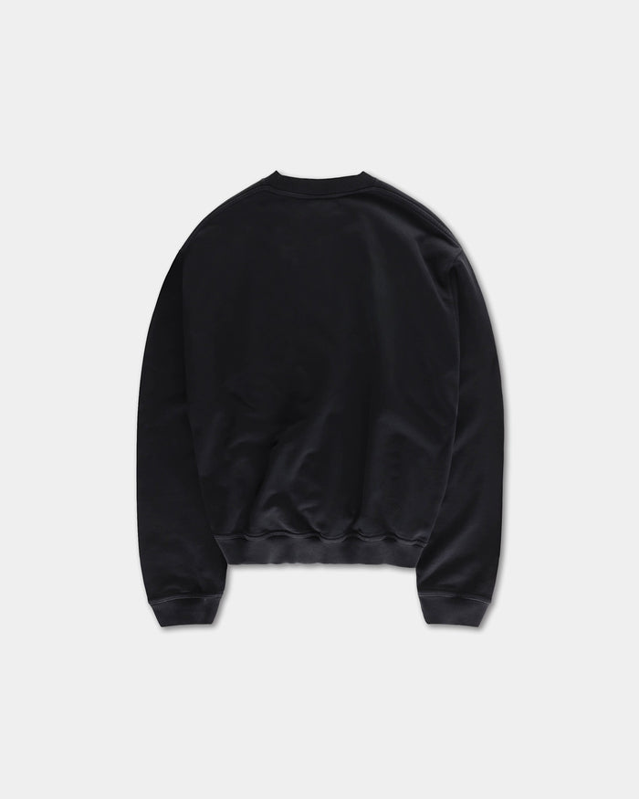 Oversized Crewneck, Women - Logo 3.0 - Black