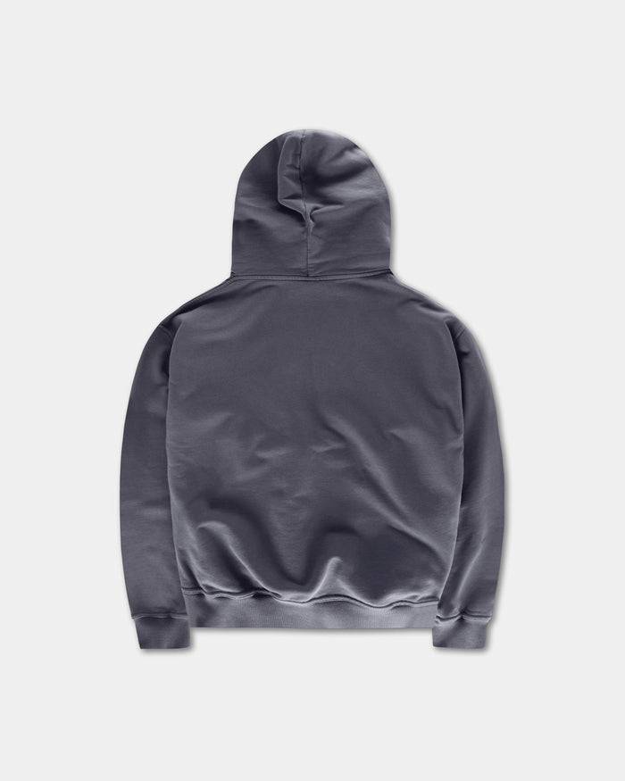 Oversized Hoodie, Men - Logo 3.0 - Dark Grey