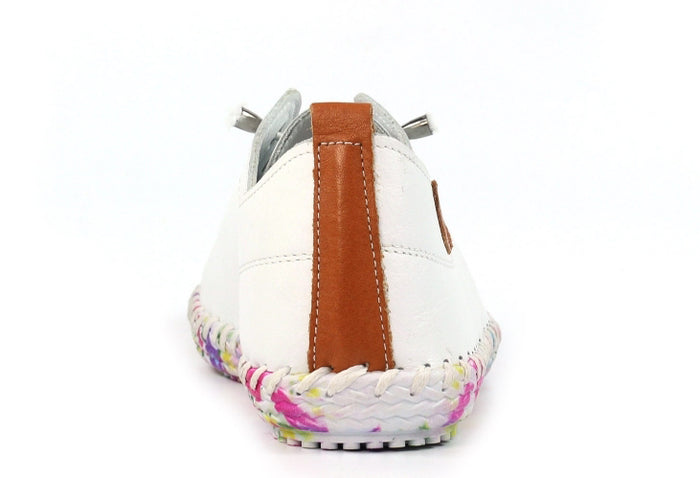 Padstow Leather Plimsoll