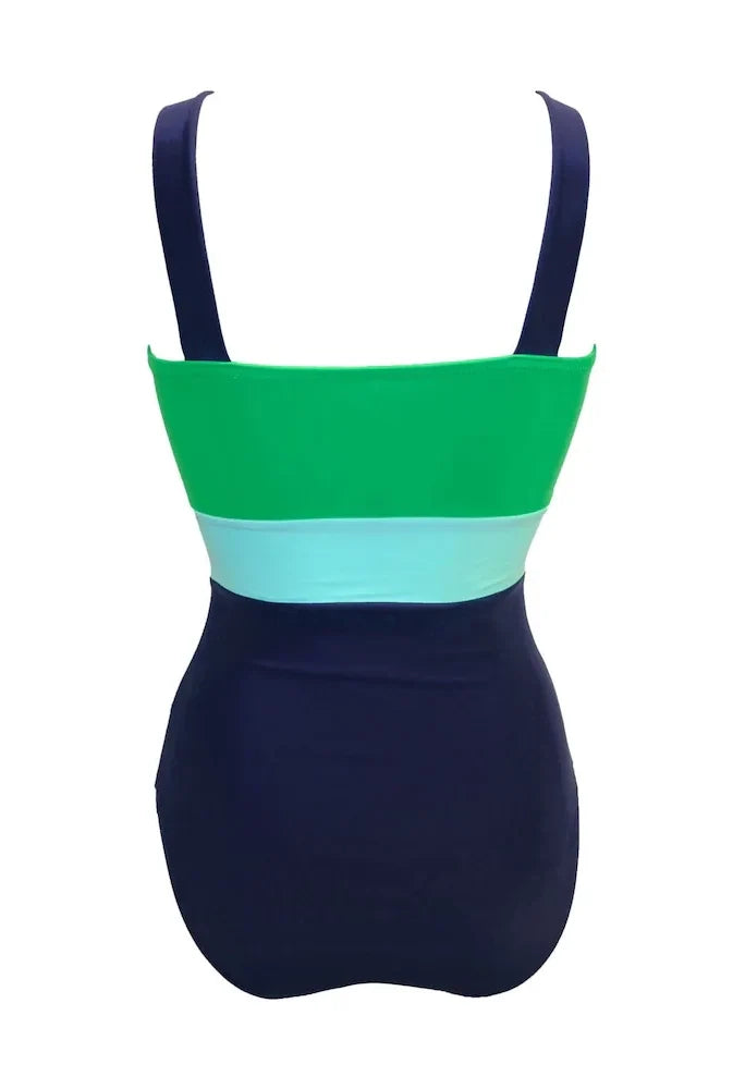 Palm Springs Stripe Tummy Control Swimsuit