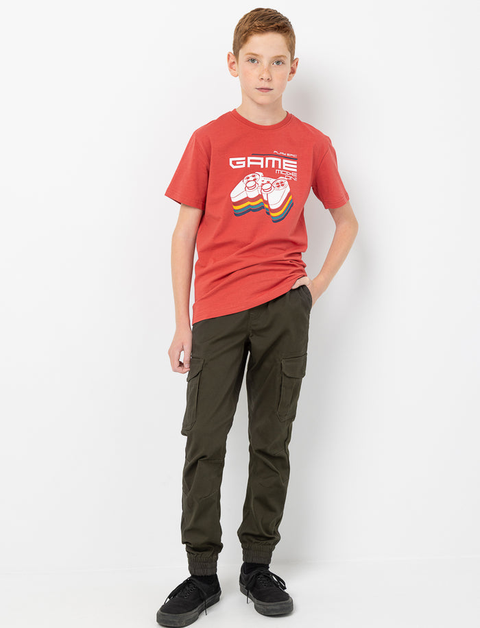 Pantalon cargo jogger