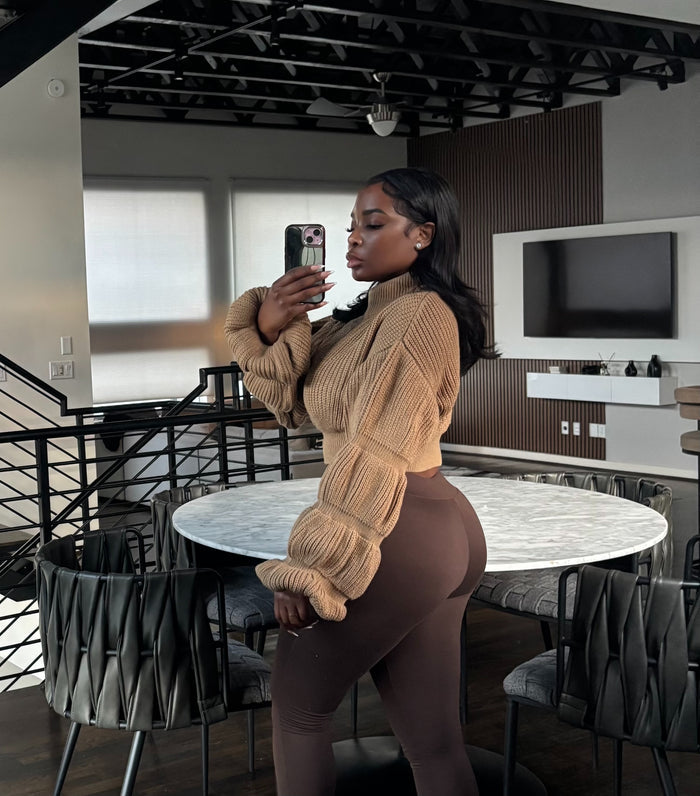 Peanut Butter Bubble sweater