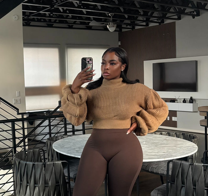 Peanut Butter Bubble sweater