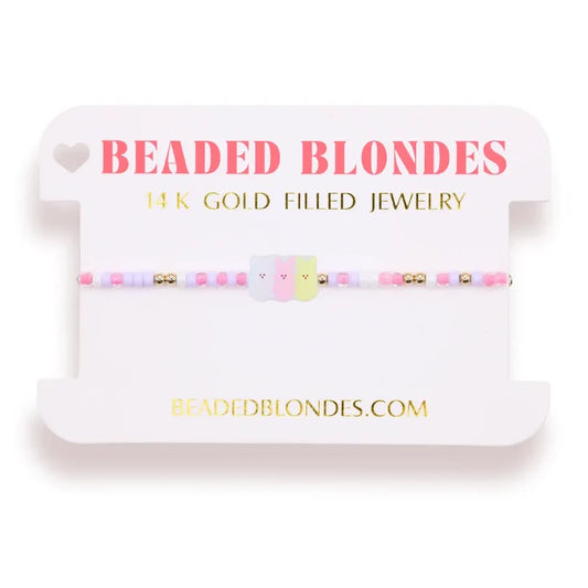Peep Trio Bracelet on Color