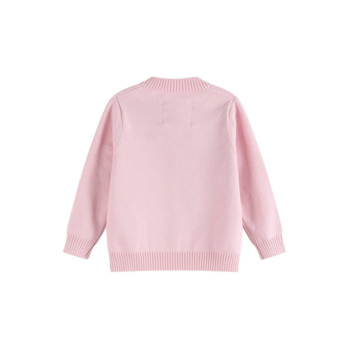Pink Knit Easter Bunny Cardigan - Lil Cactus