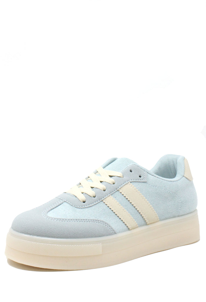Platform Double Stripe Trainer