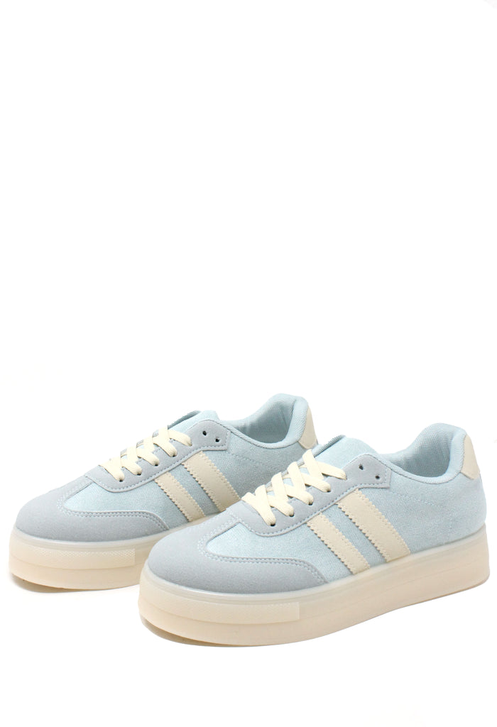 Platform Double Stripe Trainer