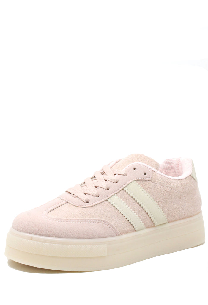 Platform Double Stripe Trainer