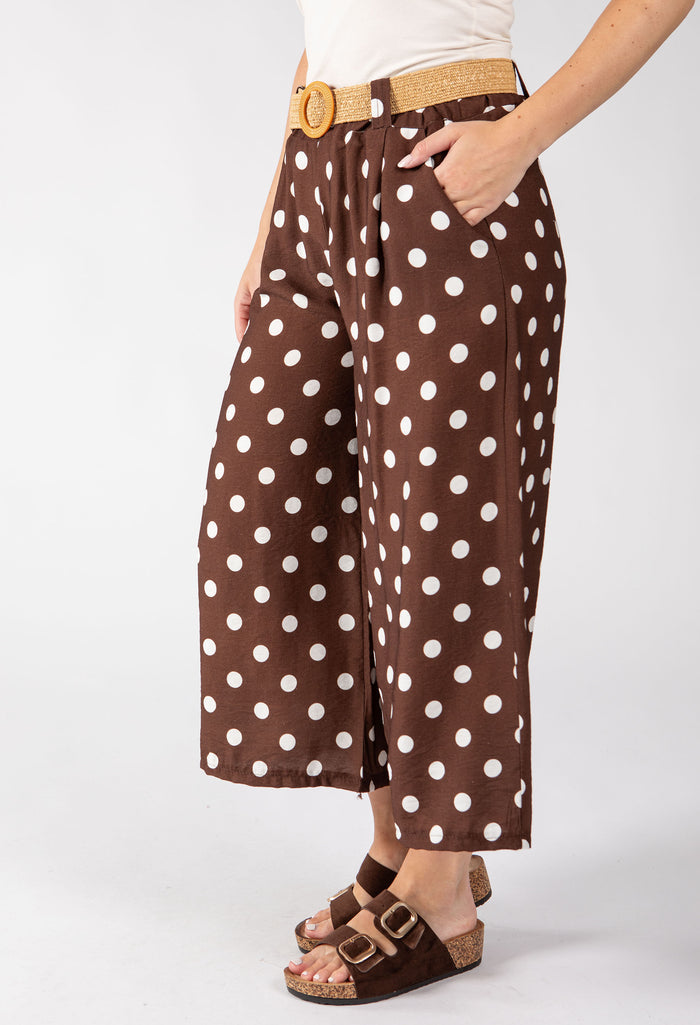Polka Dot Culotte Trousers