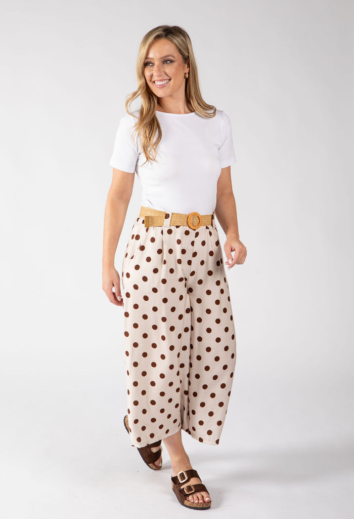 Polka Dot Culotte Trousers
