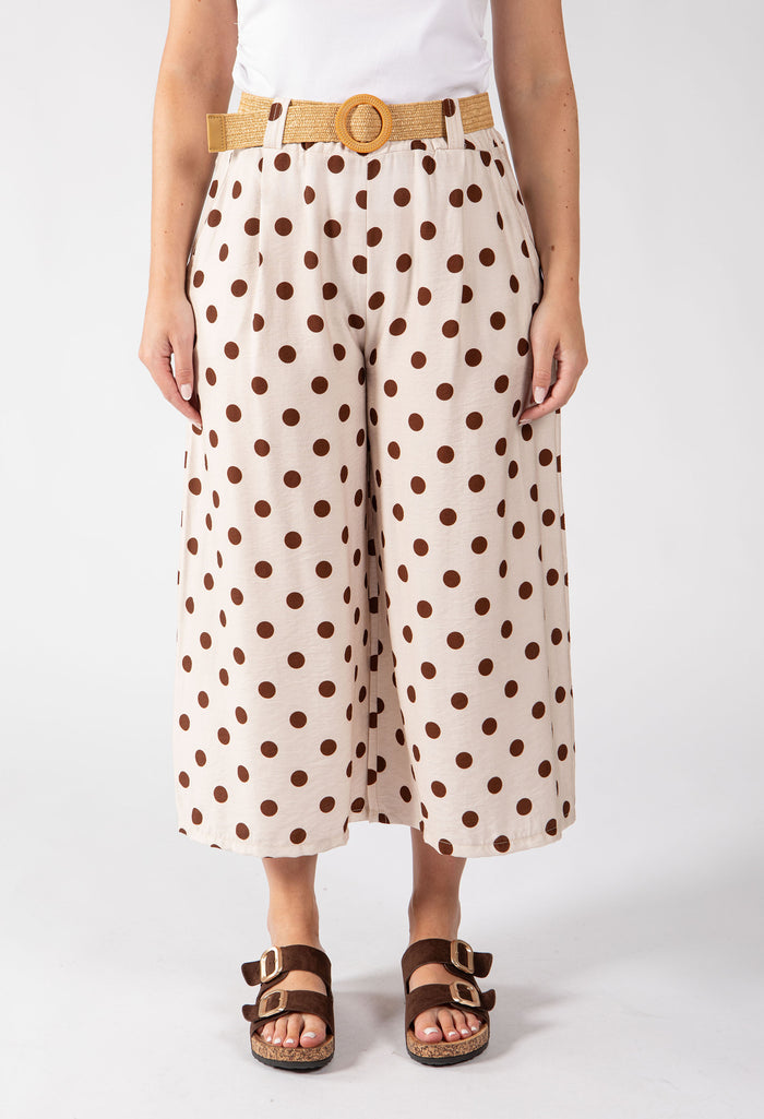 Polka Dot Culotte Trousers