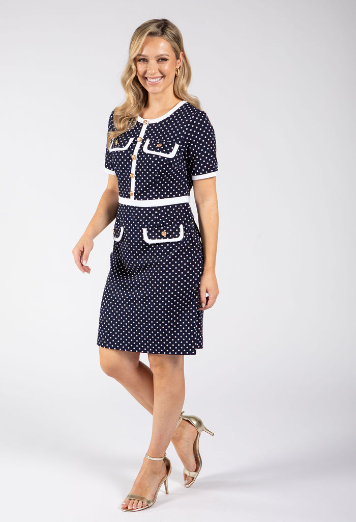Polka Dot Short Dress