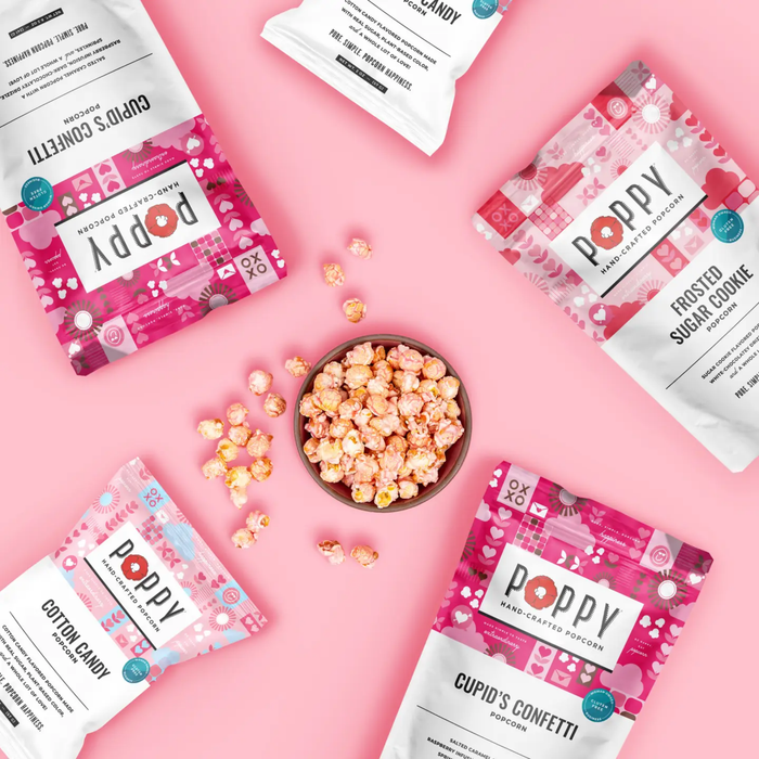 Poppy Hand-Crafted Popcorn • Frosted Sugar Cookie