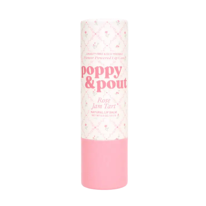 Poppy & Pout: Lip Balm, Cottage Collection, Rose Jam Tart