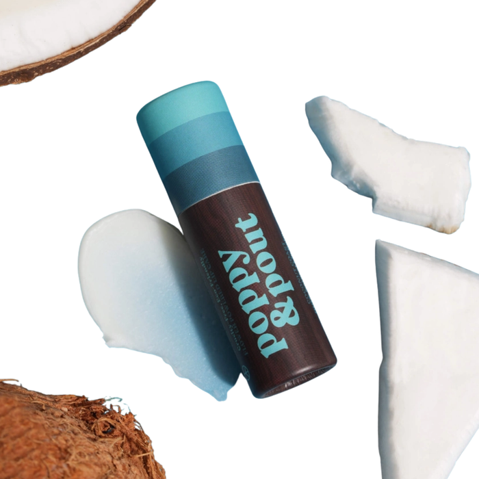 Poppy & Pout: Lip Balm, Retro Surf, Coconut Coast