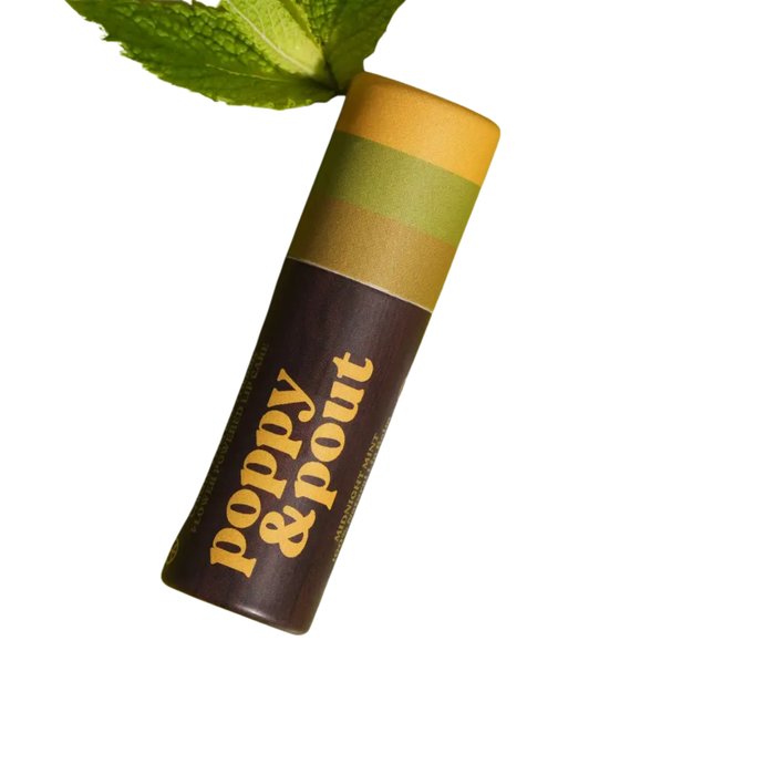 Poppy & Pout: Lip Balm, Retro Surf, Midnight Mint