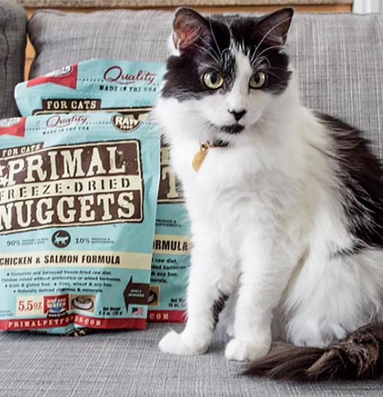 Primal Pet Foods Feline Freeze-Dried Nuggets (Rabbit 14 Oz)
