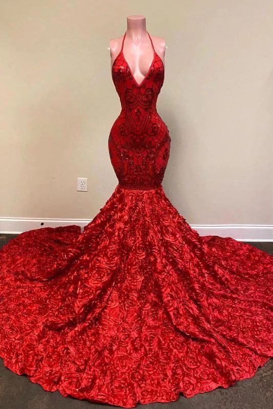 Prom Dress 2023 Ideas Mermaid/Trumpet V Neck Spaghetti Strap