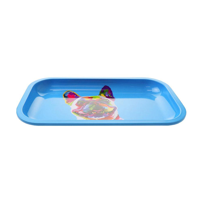 puff puff pass rolling tray blue dog