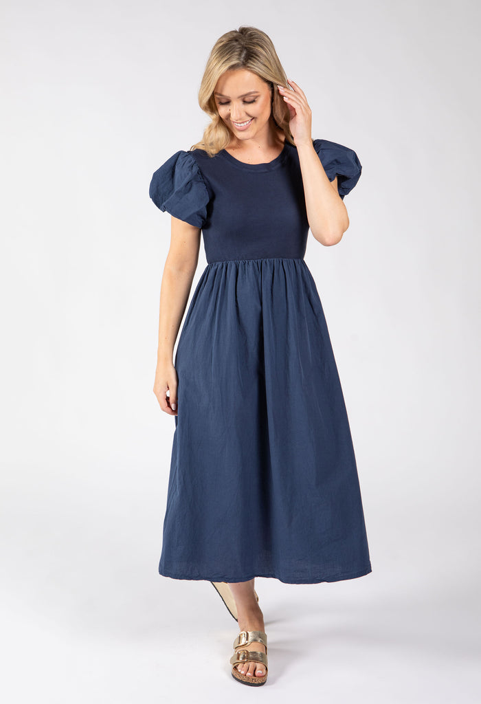 Puff Sleeve Summer Dress