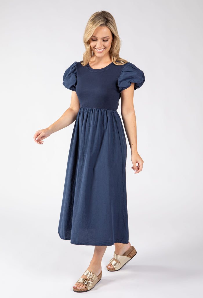 Puff Sleeve Summer Dress