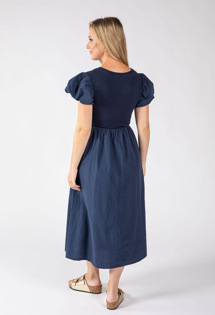 Puff Sleeve Summer Dress