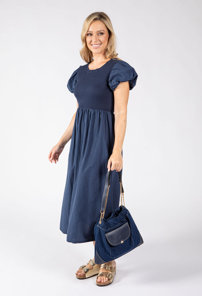 Puff Sleeve Summer Dress