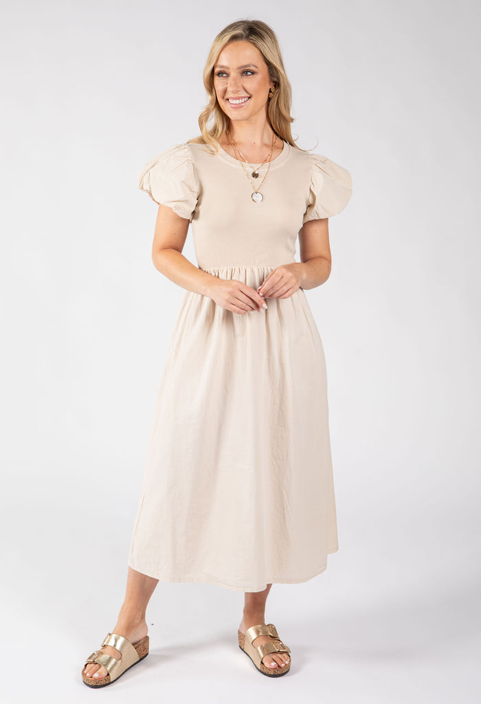 Puff Sleeve Summer Dress