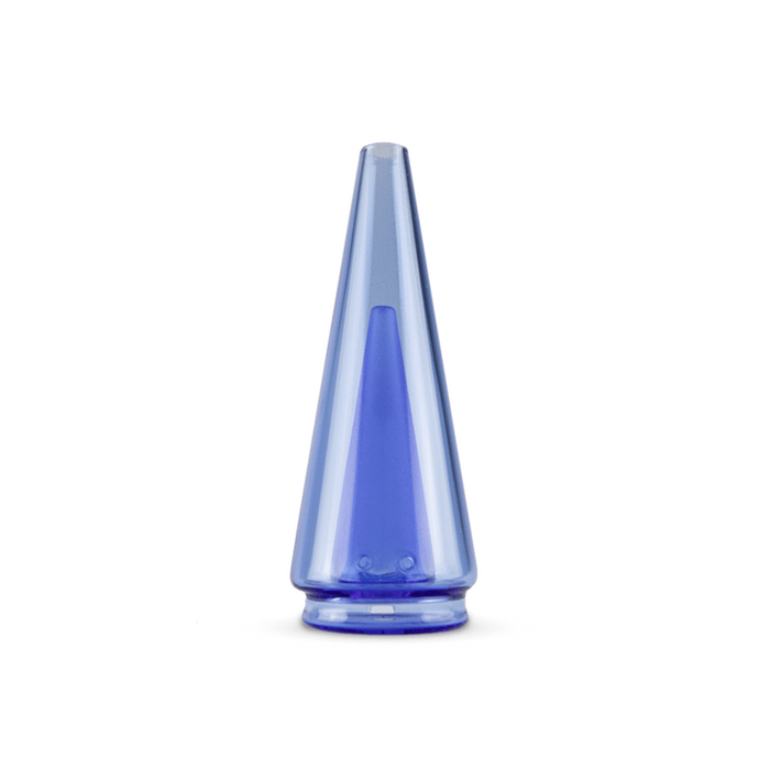 puffco peak pro colored glass top royal blue