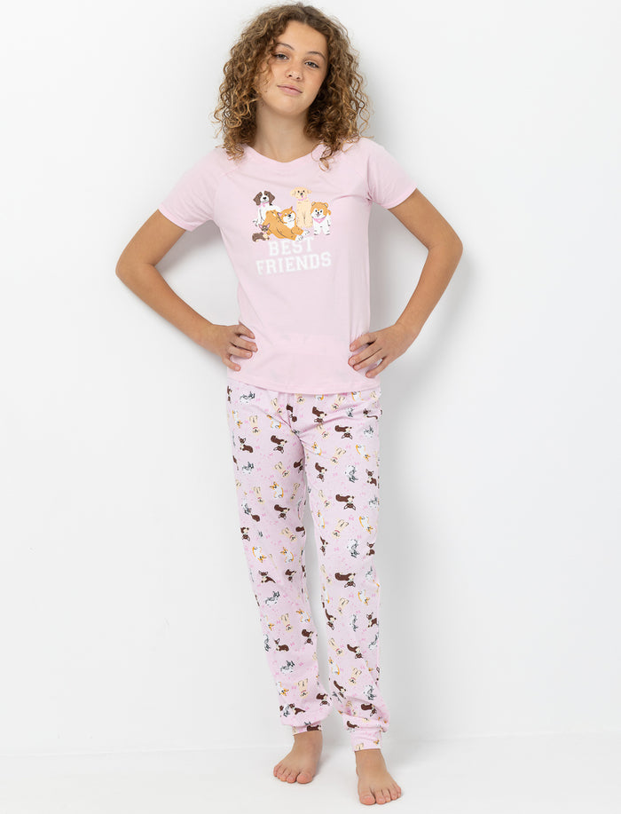 Pyjama 2 pièces imprimé