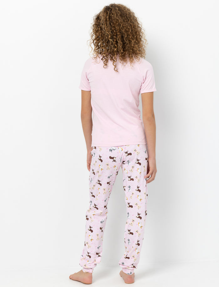 Pyjama 2 pièces imprimé