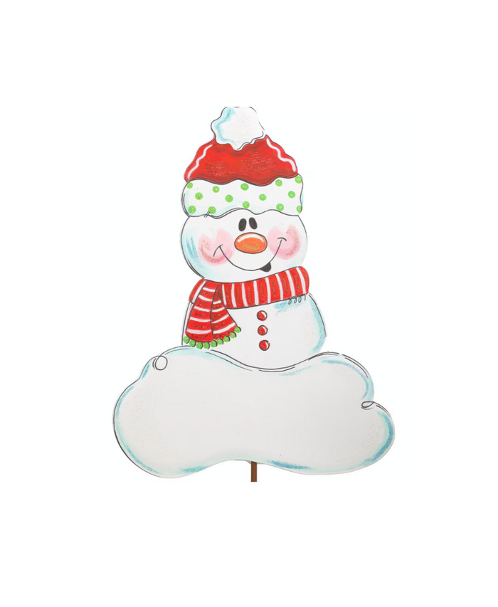 Red Scarf Snowman