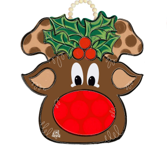 Reindeer Door Hanger