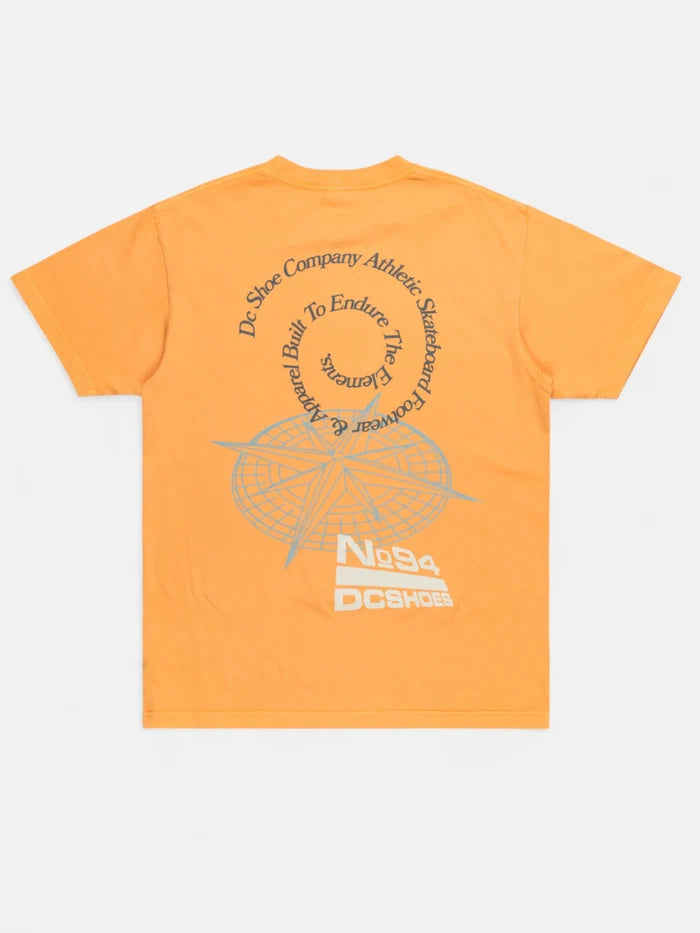 Remera Dc Off Course Naranja