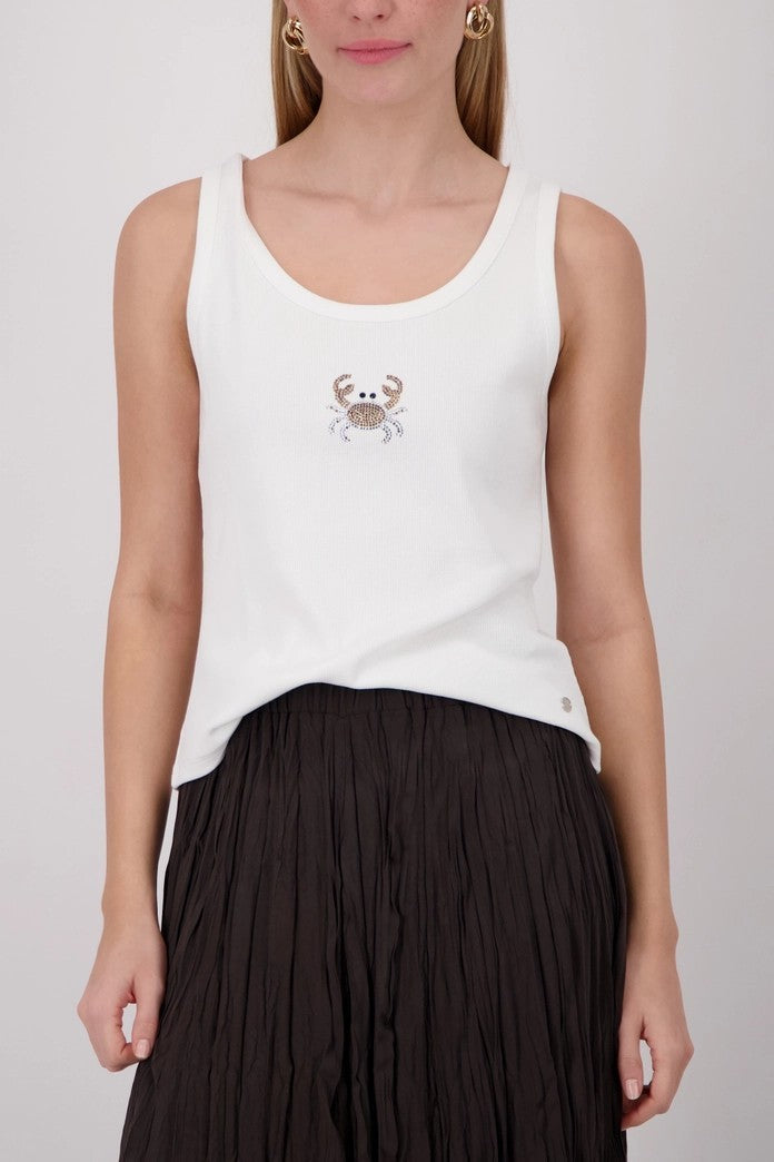 Rhinestone Crab Top