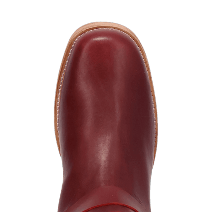 PRODUCT SHOT RIP LEATHER BOOT AT TOE ANGLE