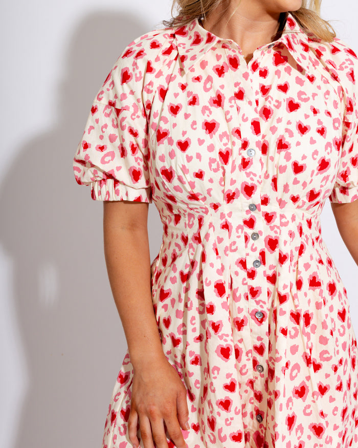 Romantic Heart Mini Dress